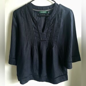 Ralph Lauren Pleated Blouse